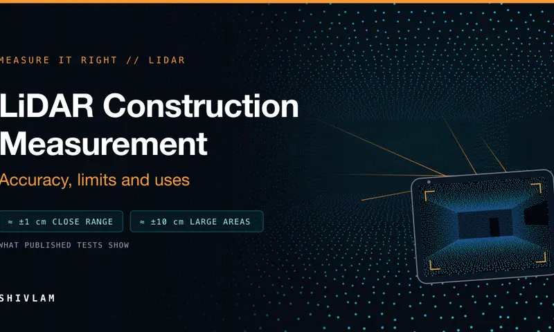 LiDAR Construction Measurement: Accuracy, Limits and Uses